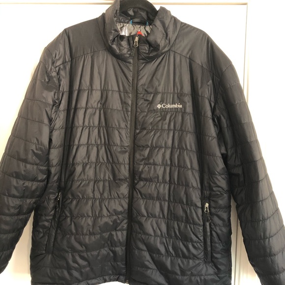 puffy columbia jacket